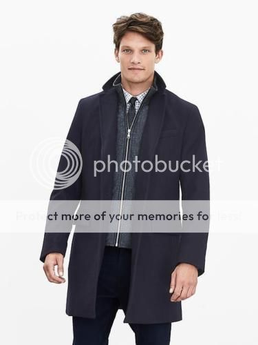 【90's Banana Republic】と【agnes b. Coat】 90S Leather Blazer | Banana Republic